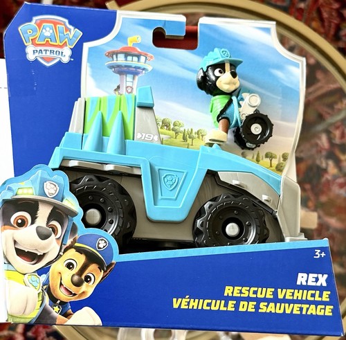Paw patrol rex - paw, vehicle
