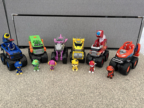 Paw patrol monster trucks - patrol,