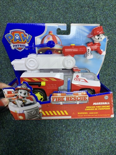Paw patrol fire rescue vehicle - paw,